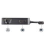 Startechcom USB-C Docking Station avec HDMI, USB 3.0 et Gigabit Ethernet, 4K 30Hz, Noir