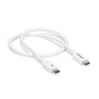 Startechcom Câble Thunderbolt 3 Passif USB-C 50cm 40Gbps PD 100W Blanc TBLT34MM50CW