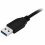 Câble USB A vers USB C Startech USB315AC1M Noir