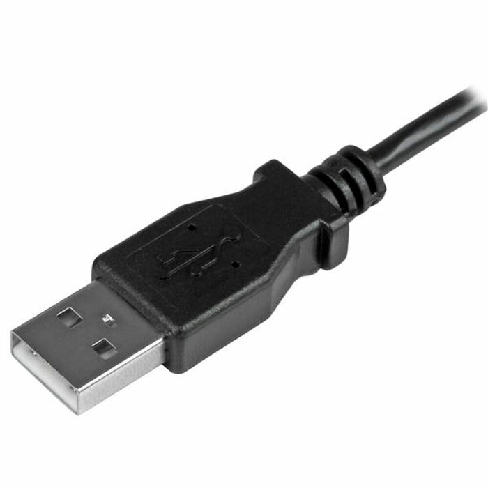 Câble USB Startech USBAUB50CMLA Noir 0,5 m Câble USB Startech USBAUB50CMLA Noir 0,5 m