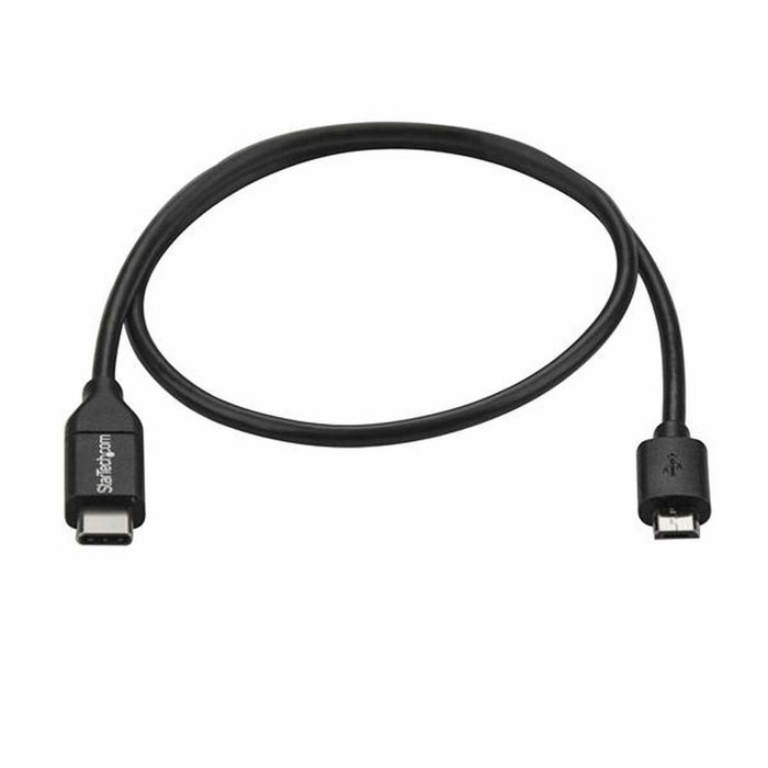 Câble USB Startech USB2CUB50CM USB C Noir Câble USB Startech USB2CUB50CM USB C Noir