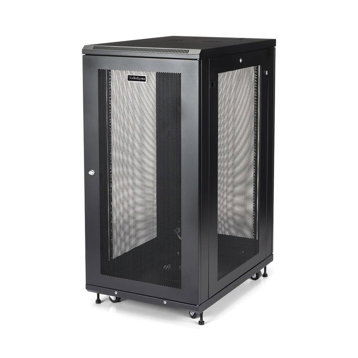 StarTech RK2433BKM Armoire Rack 19 Pouces 24U pour Serveurs et Équipements Réseau StarTech RK2433BKM Armoire Rack 19 Pouces 24U pour Serveurs et Équipements Réseau