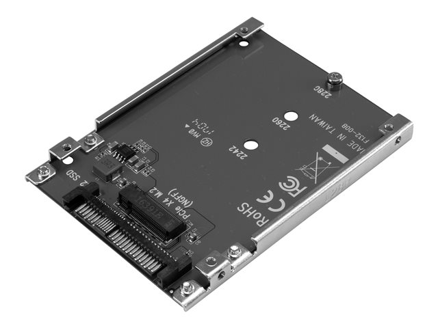 StarTech.com PEXM2U2 Conversseur PCI Express M.2 vers U.2 SFF-8639 pour SSD NVMe