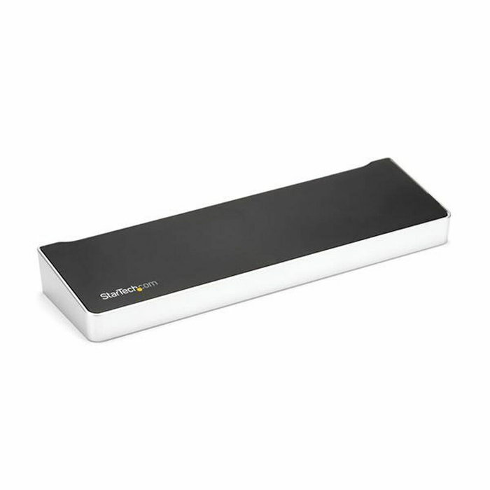StarTech.com Docking station 13 en 1 4K USB-C Noir et argent