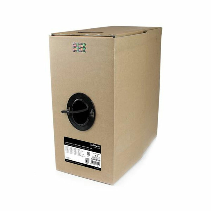 Câble Réseau Rigide UTP 6ème Catégorie Startech WIR6CMRBK 304,8 m 304,8 m Noir Câble Réseau Rigide UTP 6ème Catégorie Startech WIR6CMRBK 304,8 m 304,8 m Noir