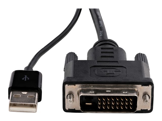 Adaptateur DisplayPort vers DVI Startech DVI2DP2 Noir