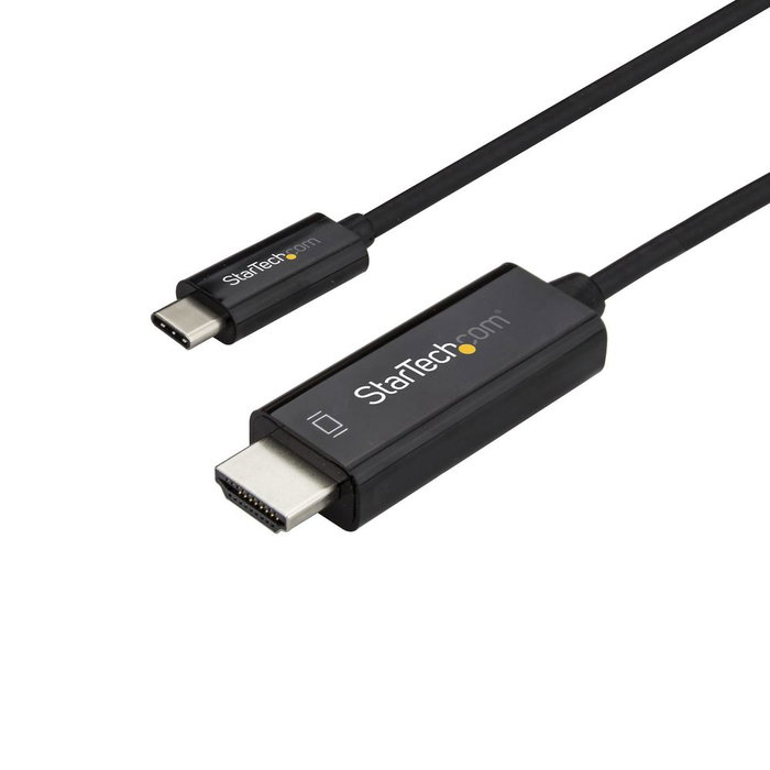 StarTech.com Câble USB-C vers HDMI 2.0 2 mètres 4K 60Hz Noir StarTech.com Câble USB-C vers HDMI 2.0 2 mètres 4K 60Hz Noir