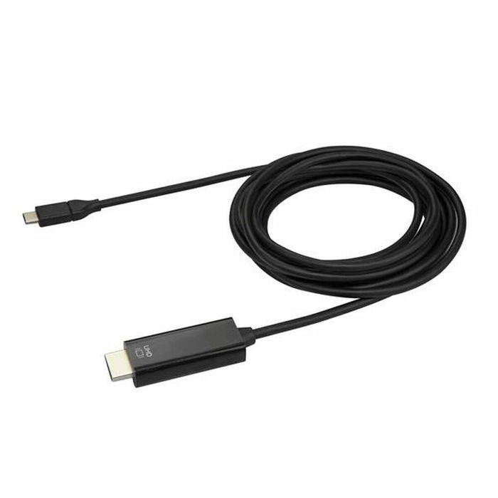 Adaptateur USB C vers HDMI Startech CDP2HD3MBNL Noir 3 m Adaptateur USB C vers HDMI Startech CDP2HD3MBNL Noir 3 m