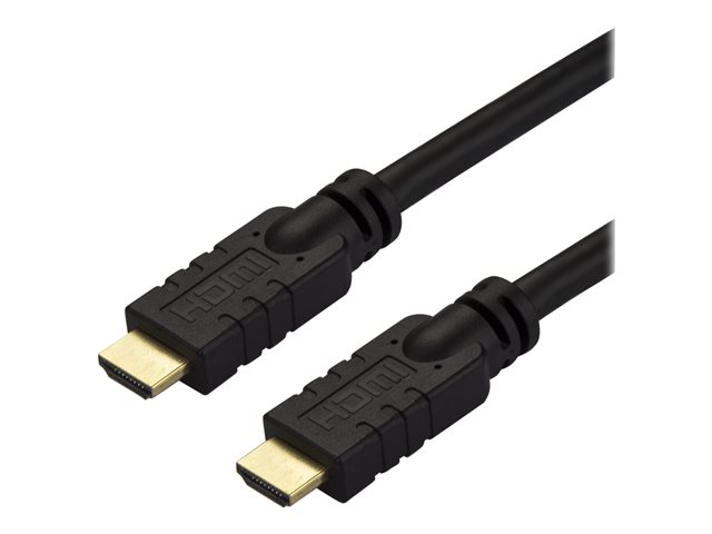 Startech.com Câble HDMI Actif 10 m 4K avec Ethernet - Mâle/Mâle - Installation Murale CL2