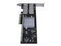 StarTech Carte Réseau PCI Express 40GbE QSFP+ Dual Port Intel XL710 PEX40GRQSFPI2