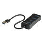 StarTech.com Hub USB 3.0 4 Ports avec Interrupteurs - Noir - HB30C4AIB