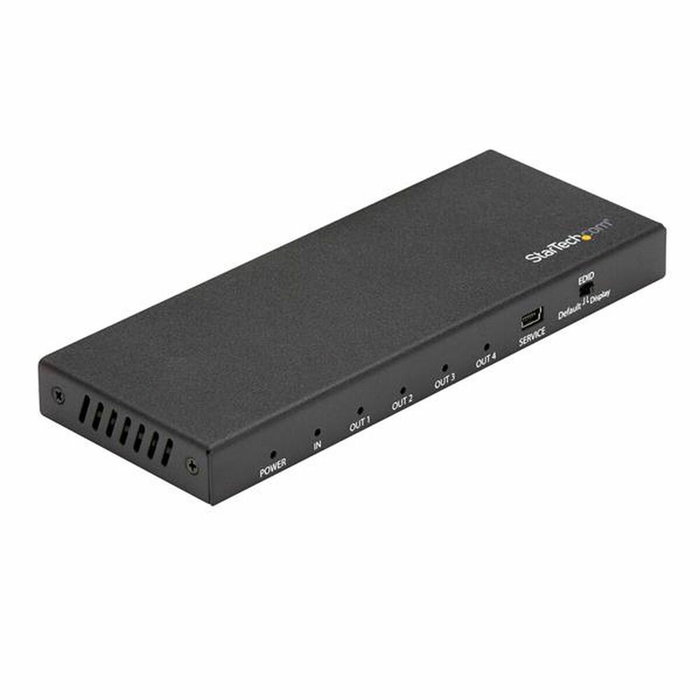 Startech Splitter HDMI 4K ST124HD202, 4 Sorties, Noir