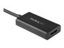 Startechcom Adaptateur DisplayPort vers HDMI 4K HDR, DP mâle vers HDMI femelle, noir