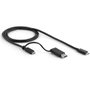 Startechcom Station d'accueil 10-en-1 USB-C Hub 4K 60Hz 100W Power Delivery Gigabit Ethernet