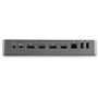 Startechcom Station d'accueil 10-en-1 USB-C Hub 4K 60Hz 100W Power Delivery Gigabit Ethernet