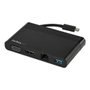 StarTech.com Adaptateur Multiports USB-C 4K HDMI VGA USB 3.0 Ethernet RJ-45 Noir
