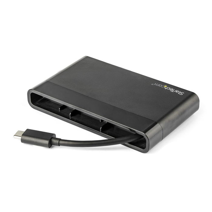StarTech.com Adaptateur Multiports USB-C 4K HDMI VGA USB 3.0 Ethernet RJ-45 Noir StarTech.com Adaptateur Multiports USB-C 4K HDMI VGA USB 3.0 Ethernet RJ-45 Noir