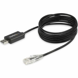 Startechcom Câble Rollover USB Type-A vers RJ45 1,8 m