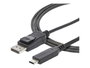 Startechcom CDP2DP146B Câble Adaptateur USB-C vers DisplayPort 1,8 m 8K DisplayPort 1.4 Noir