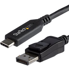 Startech Adaptateur USB C vers DisplayPort CDP2DP146B 1,8 m Noir