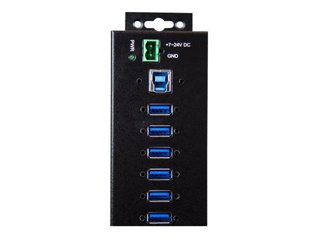 StarTech Hub USB 3.0 10 Ports HB30A10AME - Alimentation Externe, Protection ESD, Montage DIN