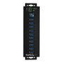 StarTech Hub USB 3.0 10 Ports HB30A10AME - Alimentation Externe, Protection ESD, Montage DIN