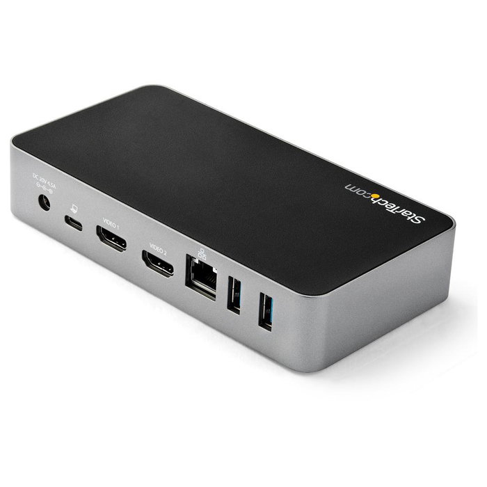 Startechcom Docking Station USB-C 2 Ports HDMI Double Moniteur 8-en-1 avec Power Delivery 60W Gigabit Ethernet pour PC et Mac Startechcom Docking Station USB-C 2 Ports HDMI Double Moniteur 8-en-1 avec Power Delivery 60W Gigabit Ethernet pour PC et Mac