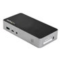 Startechcom Docking Station USB-C 2 Ports HDMI Double Moniteur 8-en-1 avec Power Delivery 60W Gigabit Ethernet pour PC et Mac