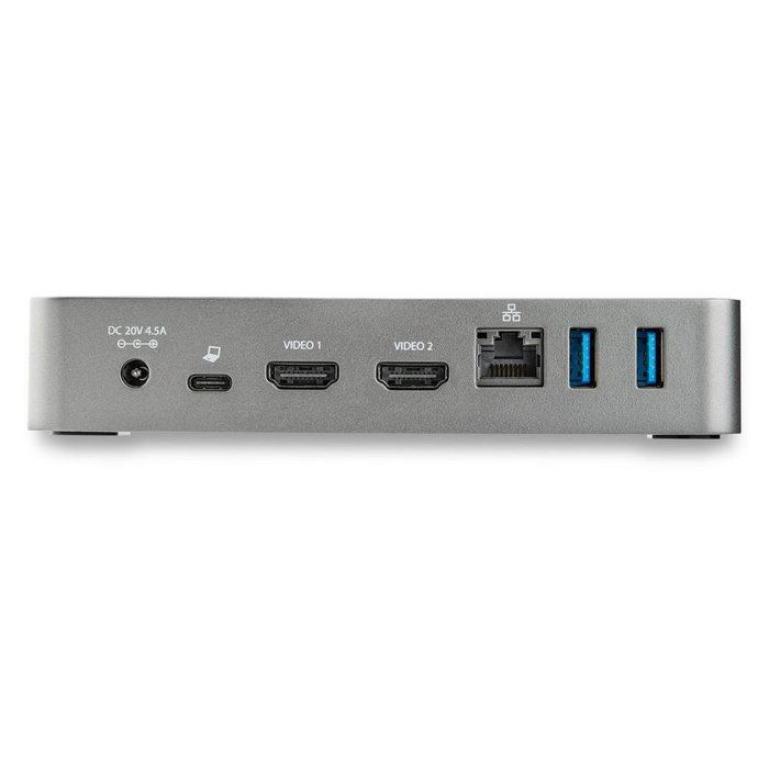 Startechcom Docking Station USB-C 2 Ports HDMI Double Moniteur 8-en-1 avec Power Delivery 60W Gigabit Ethernet pour PC et Mac Startechcom Docking Station USB-C 2 Ports HDMI Double Moniteur 8-en-1 avec Power Delivery 60W Gigabit Ethernet pour PC et Mac