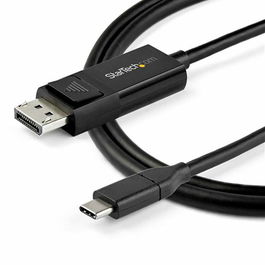 Adaptateur USB C vers DisplayPort Startech CDP2DP142MBD (2 m) Noir