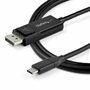 Startech Câble USB-C vers DisplayPort 1.4, 2 m, Noir
