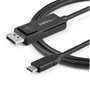 Startechcom Câble USB-C vers DisplayPort 1.2 1 m USB Type C DisplayPort Mâle Noir