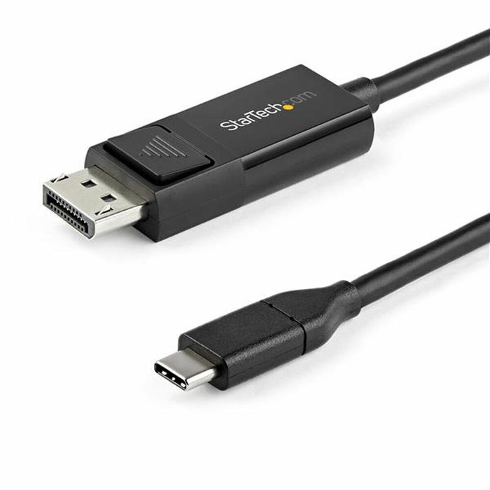 Adaptateur USB C vers DisplayPort Startech CDP2DP1MBD Noir 1 m