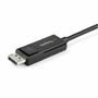 Adaptateur USB C vers DisplayPort Startech CDP2DP1MBD Noir 1 m