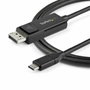 Startech Câble USB-C vers DisplayPort 1.2, 1 m, Noir
