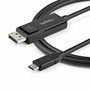 Adaptateur USB C vers DisplayPort Startech CDP2DP2MBD Noir