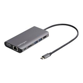 Startech Adaptateur Multiports USB-C DKT30CHVAUSP avec HDMI 4K, VGA et Ethernet