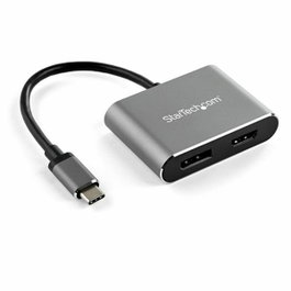 StarTech.com Adaptateur USB-C vers HDMI et DisplayPort 4K UHD CDP2DPHD gris espace