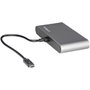 StarTech Mini Docking Station Thunderbolt 3 USB-C avec 2x HDMI, Ethernet RJ45, 4K 60Hz pour PC Portable
