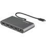 StarTech Mini Docking Station Thunderbolt 3 USB-C avec 2x HDMI, Ethernet RJ45, 4K 60Hz pour PC Portable