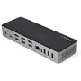 Startech Station d'accueil 15-en-1 USB-C HDMI DisplayPort Ethernet 4K 85W Gris