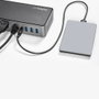 Startech Station d'accueil 15-en-1 USB-C HDMI DisplayPort Ethernet 4K 85W Gris