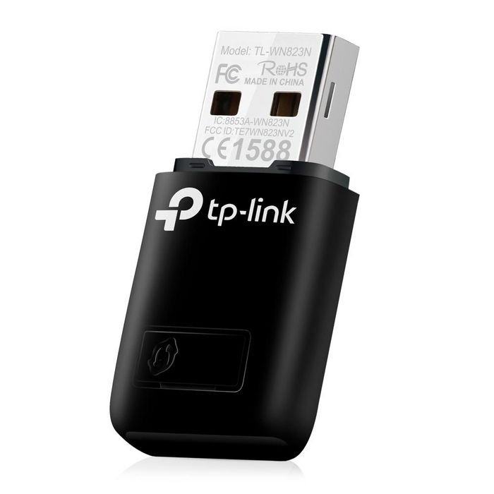 TP-Link Adaptateur Wi-Fi USB Mini N 300 Mbps TL-WN823N avec Bouton WPS et Mode Point d'Accès