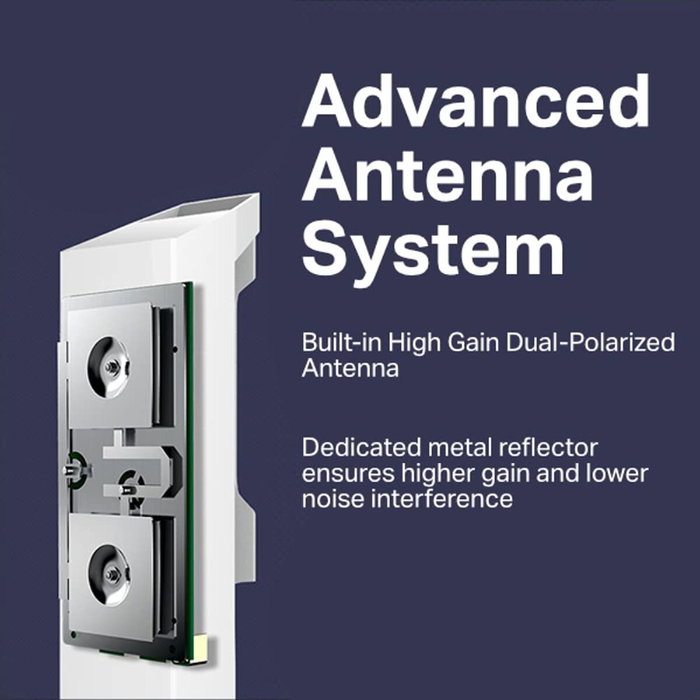 Point d'Accès TP-Link CPE210 Blanc Noir