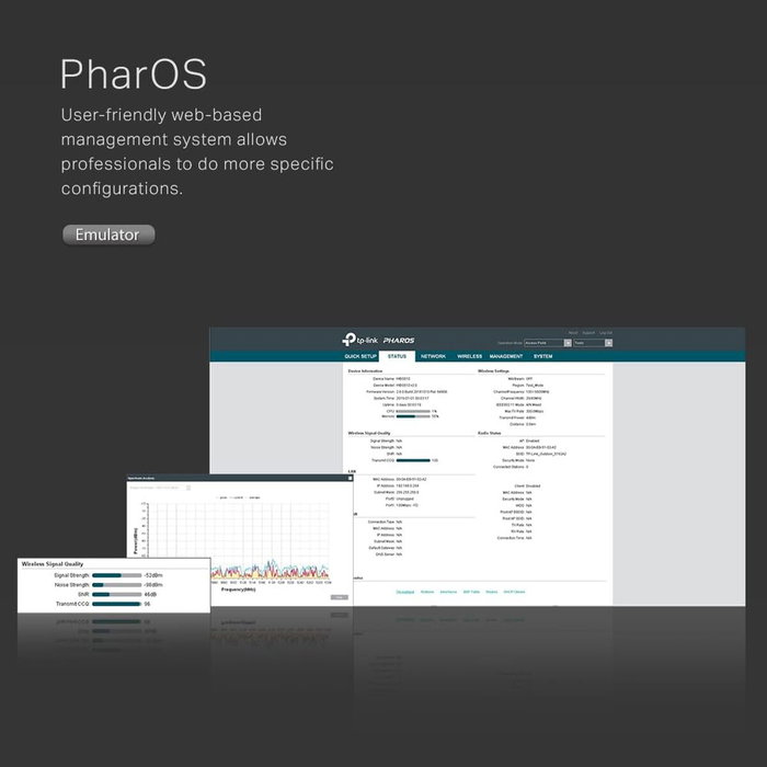 Point d'Accès TP-Link CPE210 Blanc Noir