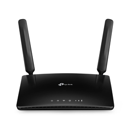TP-LINK Routeur 4G/3G sans fil TL-MR6400 portable, jusqu'à 300 Mbps, carte SIM intégrée, couleur noire