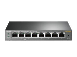 TP-Link TL-SG108PE Switch Gigabit 8 ports avec 4 ports PoE 55W Easy Smart