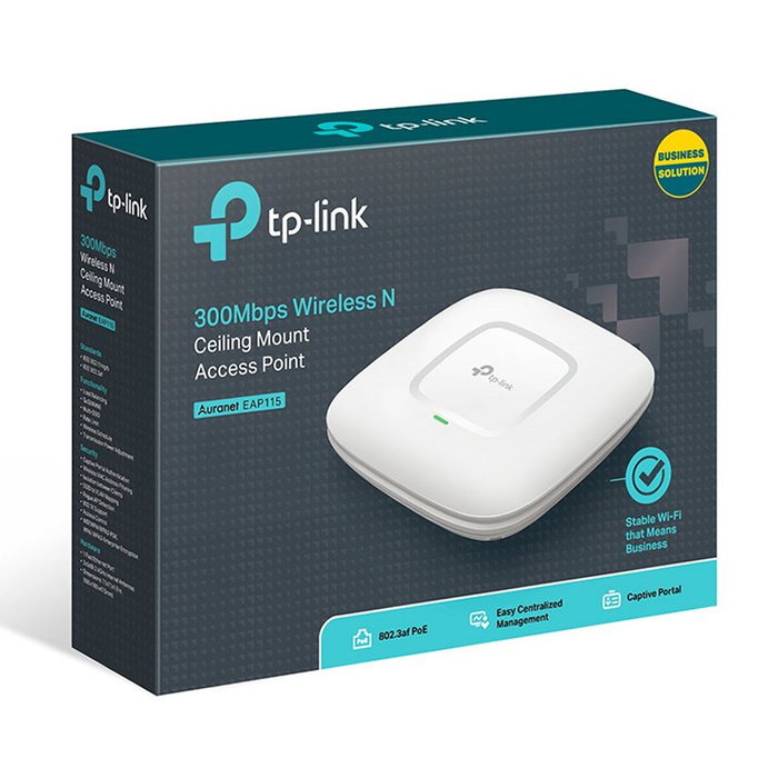 TP-Link EAP115 Point d'Accès Sans Fil 300 Mbps Blanc
