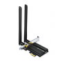 TP-Link Archer TX50E Carte Wi-Fi 6 PCIe avec Bluetooth 5.0, 2 Antennes Externes, 2402 Mbps (5 GHz) + 574 Mbps (2.4 GHz), WPA3, Compatible VR et Gaming