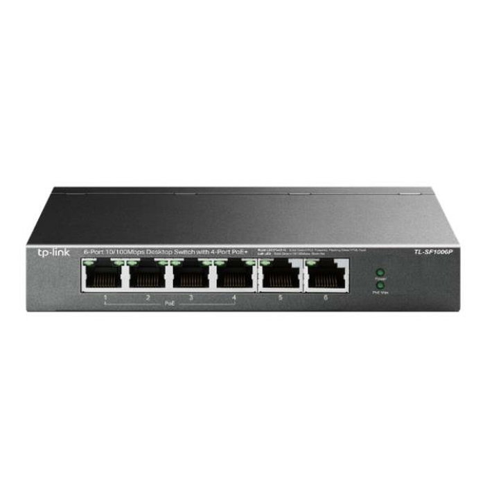 TP-Link TL-SF1006P Switch 6 ports 10/100 Mbps avec 4 ports PoE+